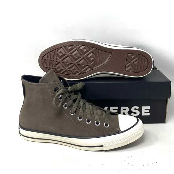 Converse Chuck Taylor High Women Shoe Engine Smoke Suede Casual Sneakers A05372C