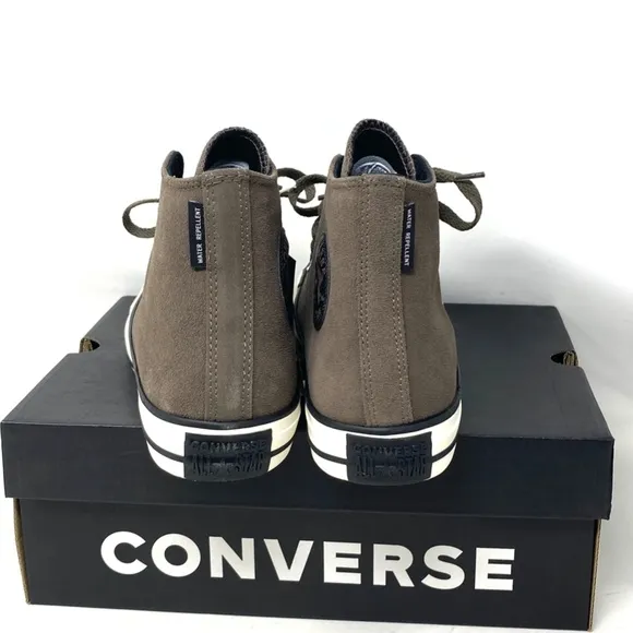 Converse Chuck Taylor High Women Shoe Engine Smoke Suede Casual Sneakers A05372C