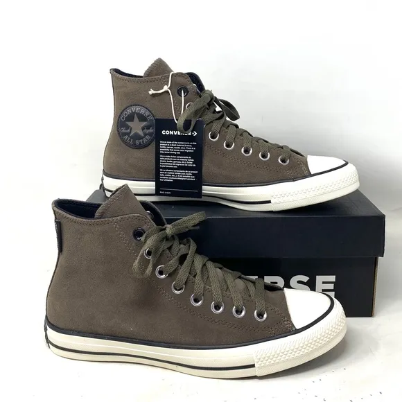 Converse Chuck Taylor High Women Shoe Engine Smoke Suede Casual Sneakers A05372C