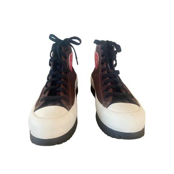 Converse Chuck Taylor Lugged 2.0 Sneaker Platform Brown Canvas 8 Men/Women 10