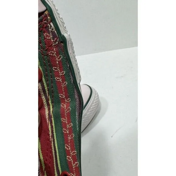 Converse Chuck Taylor Christmas High Sneakers Wrapping Paper Ornament Womens 9