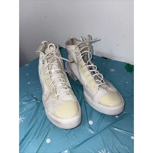 Converse CX Disrupt High Top White Unisex Platform Sneakers Mens 9