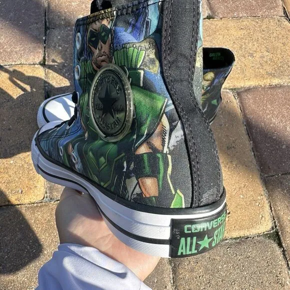 Converse DC Comics x CTAS High Green Arrow Men's Shoes 154898C Size 6
