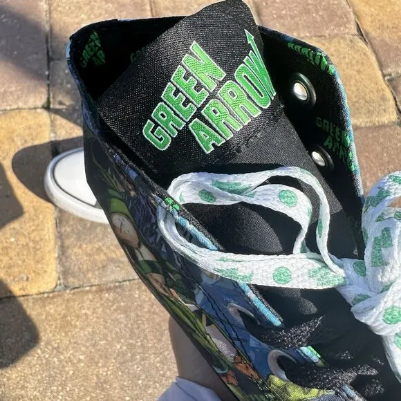 Converse DC Comics x CTAS High Green Arrow Men's Shoes 154898C Size 6