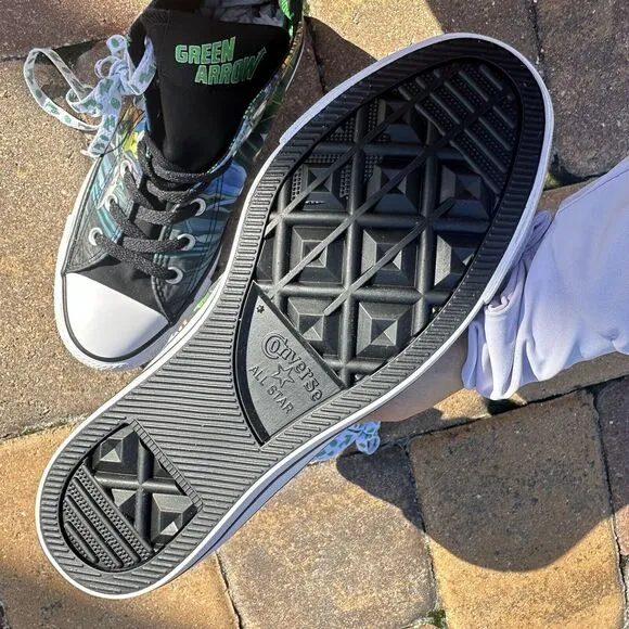 Converse DC Comics x CTAS High Green Arrow Men's Shoes 154898C Size 6