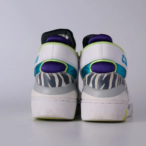 Converse ERX 260 Mid White/Rapid Teal-Purple High Tops Big Kid Youth Size 7