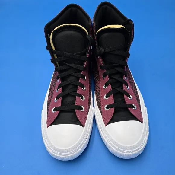 Converse Far From Chuck Mens 10.5 Womens 12.5 NEW Maroon &amp; Black
