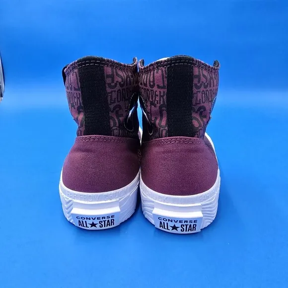 Converse Far From Chuck Mens 10.5 Womens 12.5 NEW Maroon &amp; Black