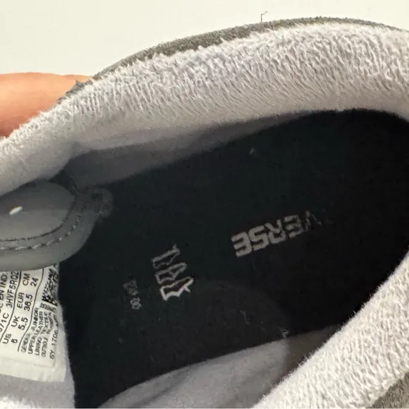 Converse Gray High-Top Sneakers leather