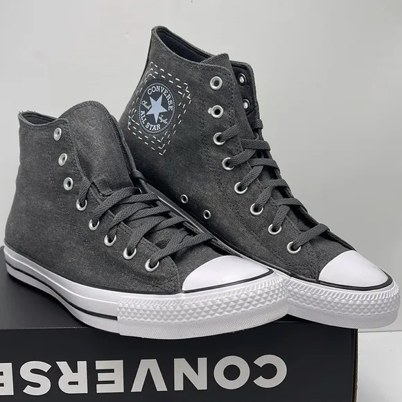 Converse Gray High-Top Sneakers Men’s A08577FCTAS HIDARK MATTER WINTER SLAY/WH