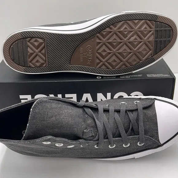 Converse Gray High-Top Sneakers Men’s A08577FCTAS HIDARK MATTER WINTER SLAY/WH
