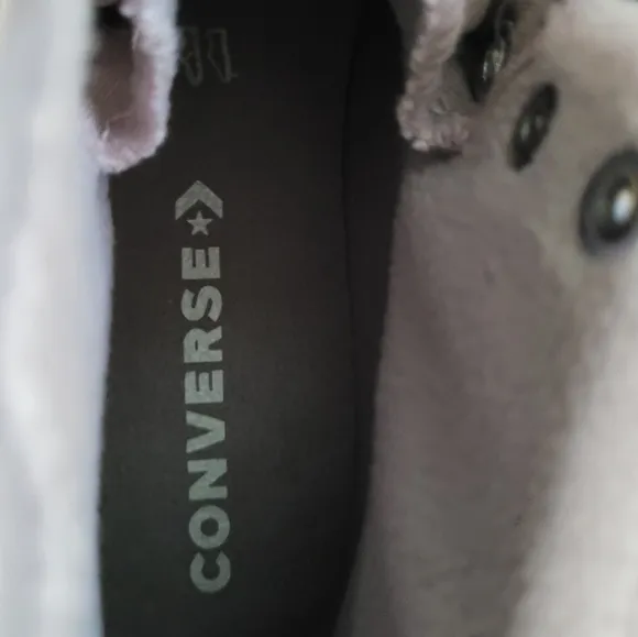 CONVERSE Lugged Leather Winter 2.0 Platform Boot Beige ‘Hummus’ Fleece Lining