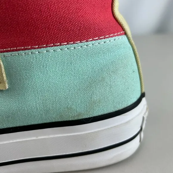 Converse Platform Color Block All Star Chuck Taylor High Top Sneakers