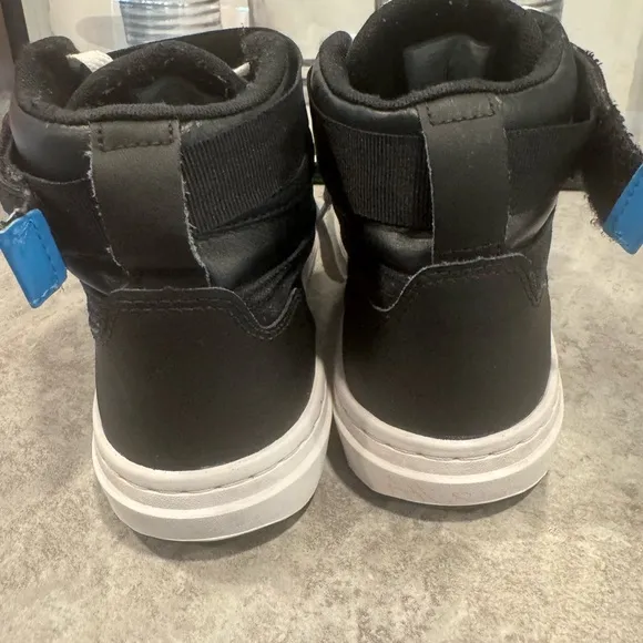 Converse Pro Blaze Mid Top White Black Blue Canvas and Leather Men's 9.