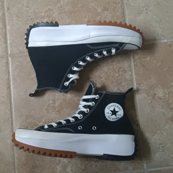 Converse Run Star Hike Canvas Platform Sneaker M10/W11½
