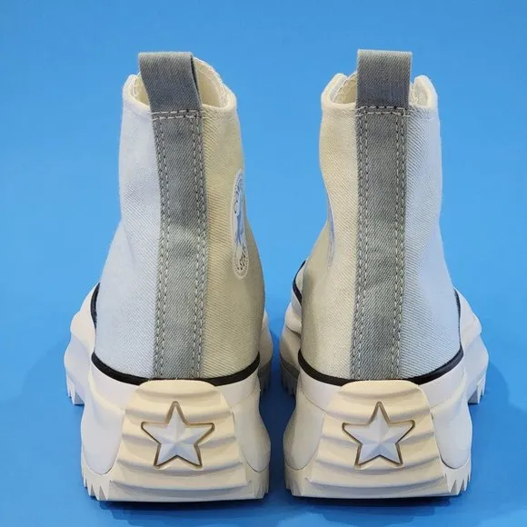 Converse Run Star Hike High 'Summer Denim' Men's Platform Sneakers 171894C NWT
