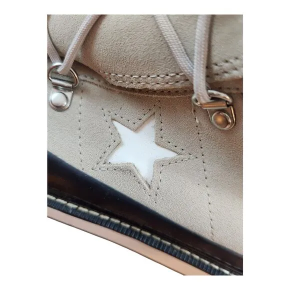 Converse shoes sz 10.5 mountian club one star chunky shoes fleece lined leather