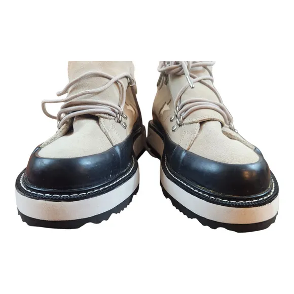 Converse shoes sz 10.5 mountian club one star chunky shoes fleece lined leather