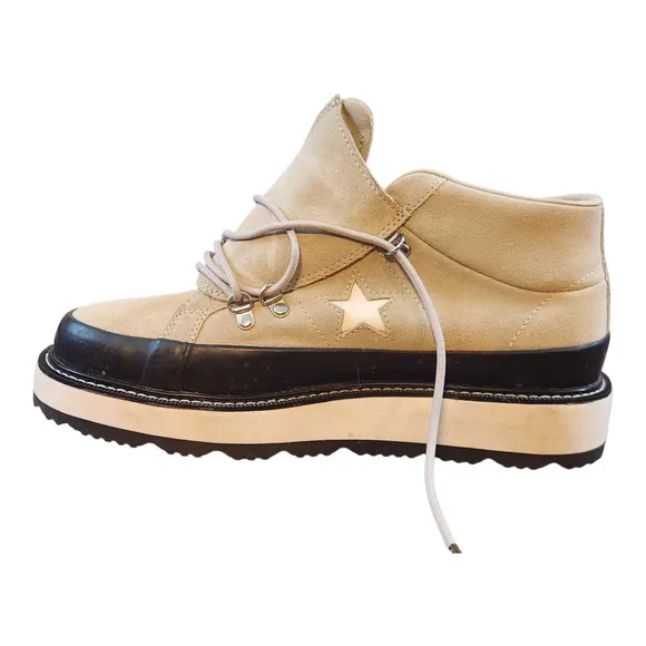 Converse shoes sz 10.5 mountian club one star chunky shoes fleece lined leather