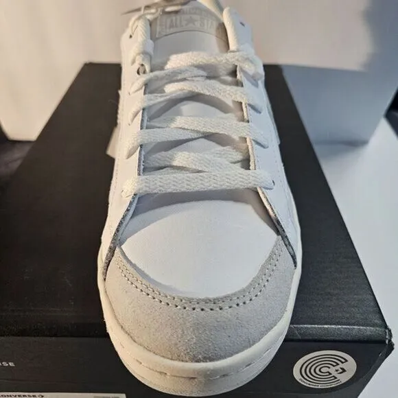 Converse Size 9 Pro Blaze A09850C Leather Men's White - Minor Defect Photo W/box