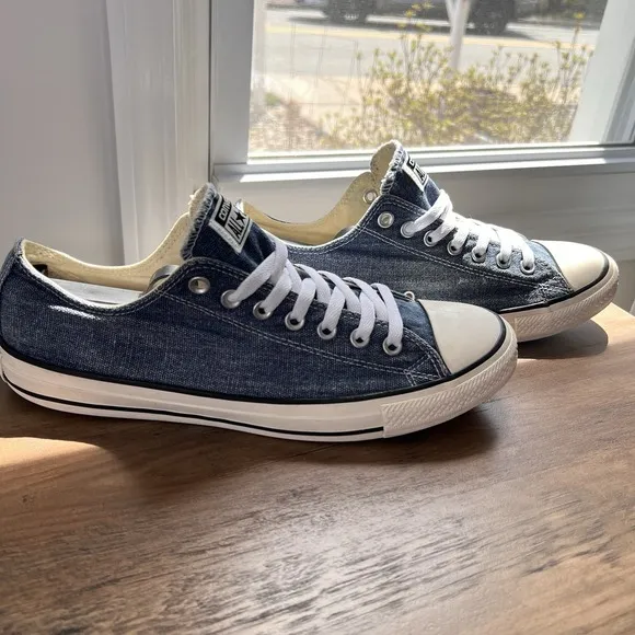 Converse Unisex Chuck Taylor All Star Low Top Navy/White US M 10 W 12 ~ EUR 44