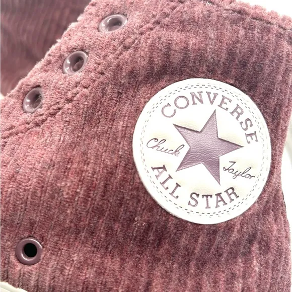 Converse Unisex Run Star Hike Platform Striped Knit High Top Shoes A03252C