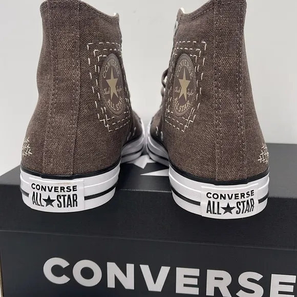 Converse WMNS All Star High-Top Sneakers Brown A08576FCTAS HÌPURE PUMICE/PURE