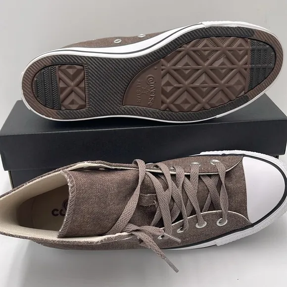 Converse WMNS All Star High-Top Sneakers Brown A08576FCTAS HÌPURE PUMICE/PURE