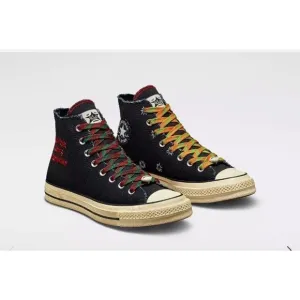 Converse x Barriers Chuck 70 High Black A01786C Sneakers RARE Men's 8 Women's 10