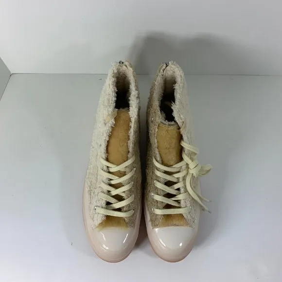 Converse x CLOT Chuck Taylor 70 Hi Ice Cold Shoes 164535C Cloud Cream White 9.5
