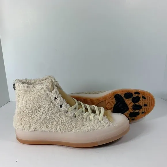 Converse x CLOT Chuck Taylor 70 Hi Ice Cold Shoes 164535C Cloud Cream White 9.5