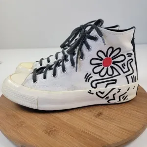 Converse Keith Haring x Chuck 70 High Top Sneakers Mens Size 8.5 Lace UP