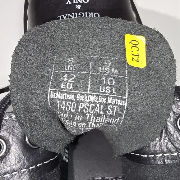 COPY - Dr. Martens 1460 Pascal Bex Overdrive Steel Toe Boots NWT