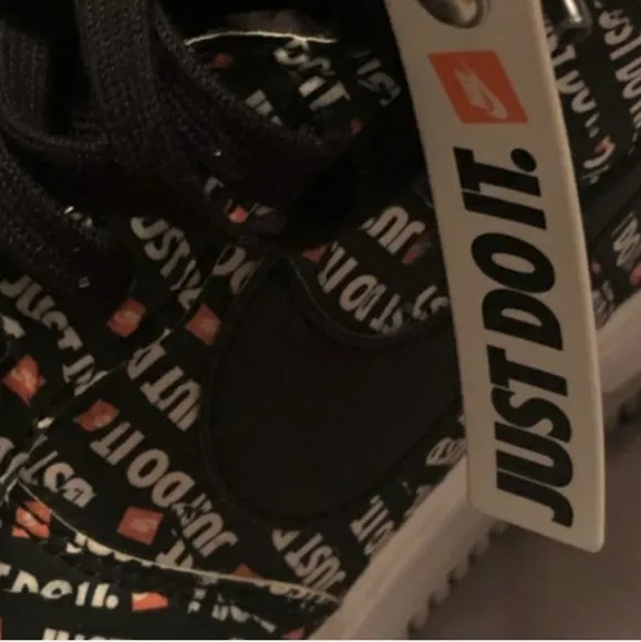COPY - Nike Air Force 1 High “Just Do It” Black