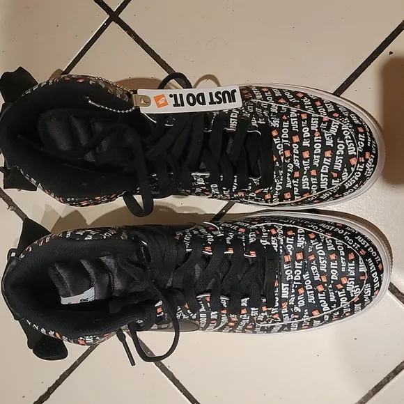 COPY - Nike Air Force 1 High “Just Do It” Black