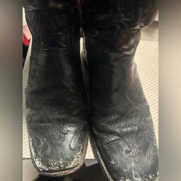 Corral Boots square toe black 9.5