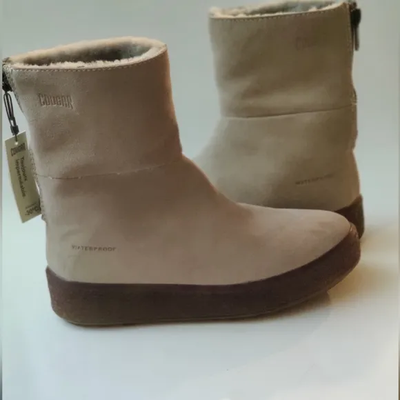 COUGAR Womens Button Waterproof Boots