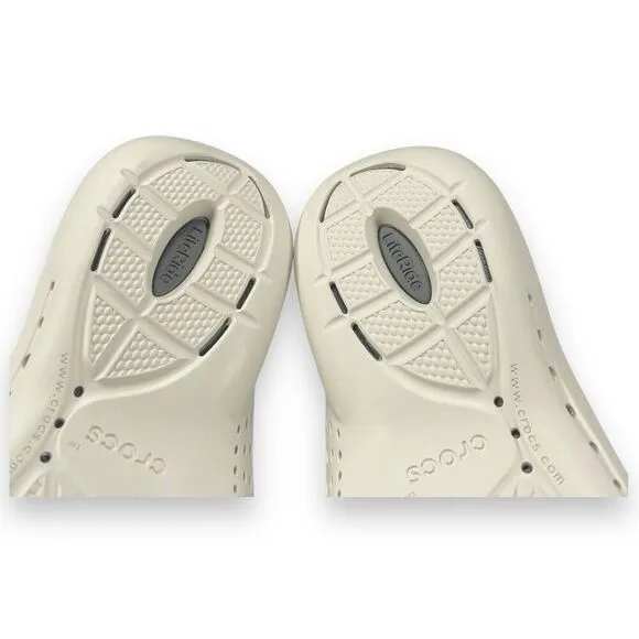 Crocs Mens Size 12 Literide 360 Pacer Comfort Walking Shoes Gray 206715-0DT NEW