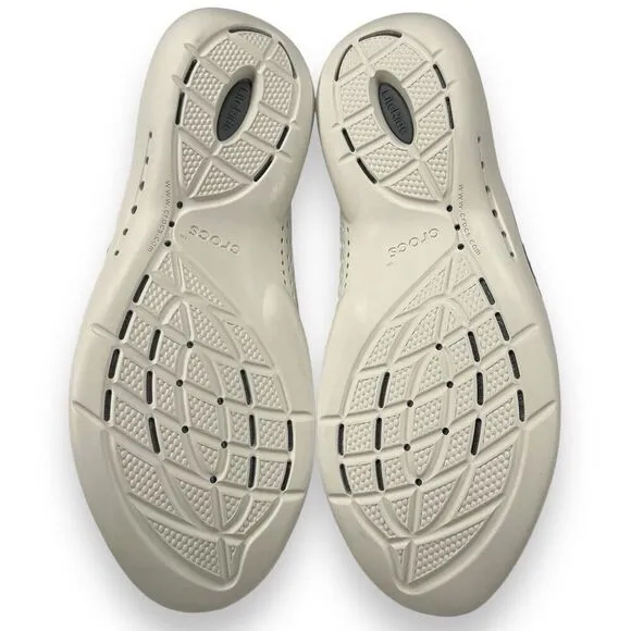 Crocs Mens Size 12 Literide 360 Pacer Comfort Walking Shoes Gray 206715-0DT NEW