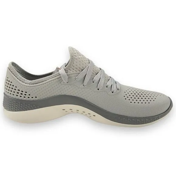 Crocs Mens Size 12 Literide 360 Pacer Comfort Walking Shoes Gray 206715-0DT NEW