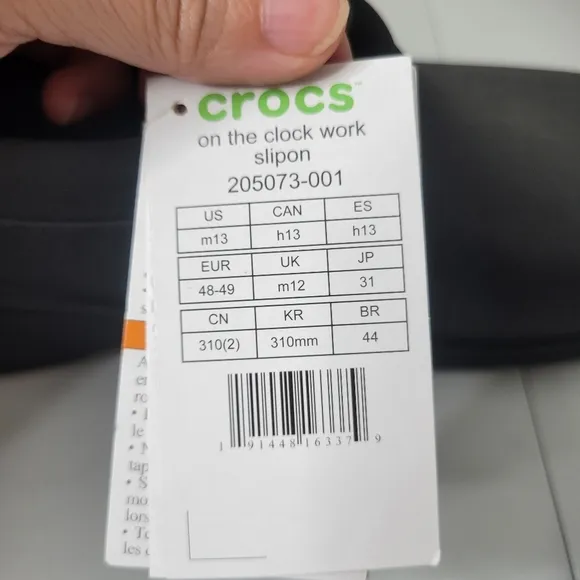 Crocs Men's Work Clogs