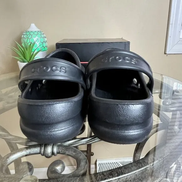 Crocs‎ Specialist Vented Clogs Workwear Black Comfort Shoes NWOT Mens Size 11