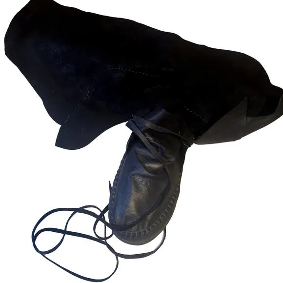 Custom Made Leather Rocker Men's Boots Size 8.5 - 9