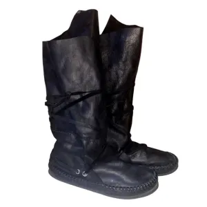 Custom Made Leather Rocker Men's Boots Size 8.5 - 9
