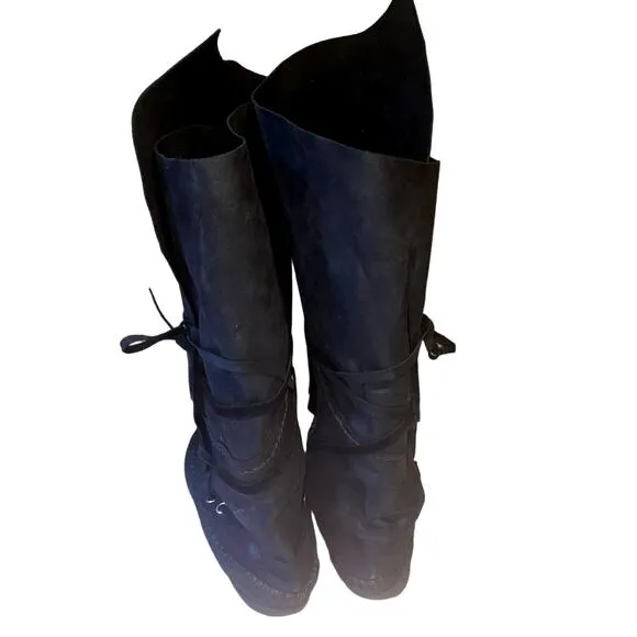 Custom Made Leather Rocker Men's Boots Size 8.5 - 9