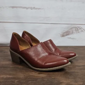 Cynthia Rowley Eddie Brown Heeled Low Booties - Size 8.5