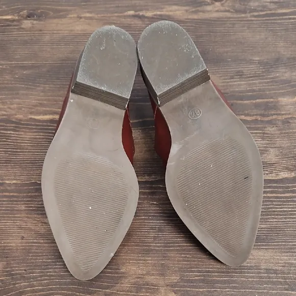 Cynthia Rowley Eddie Brown Heeled Low Booties - Size 8.5