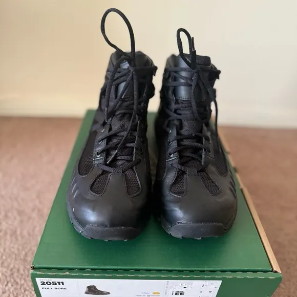 Danner Full Bore Waterproof Men’s boots. US Size 10 EE (Wide). Black