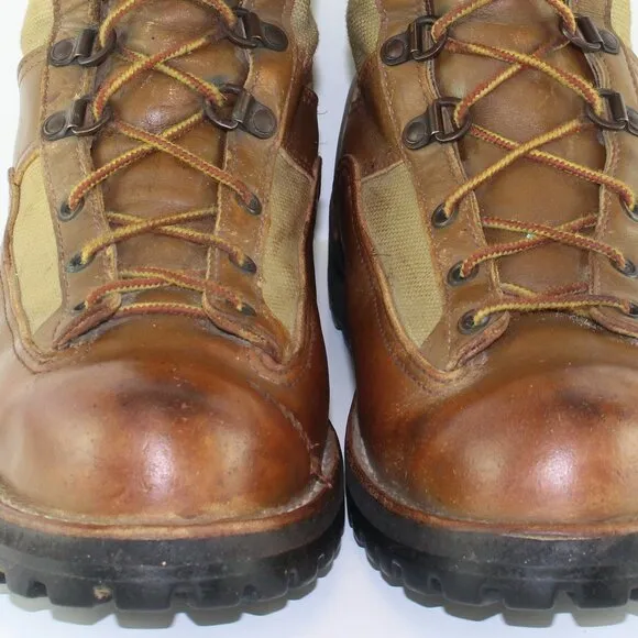 Danner Gore-Tex Vintage Canvas Leather Hunting Combat Boots Mens (US 9/EU 43)