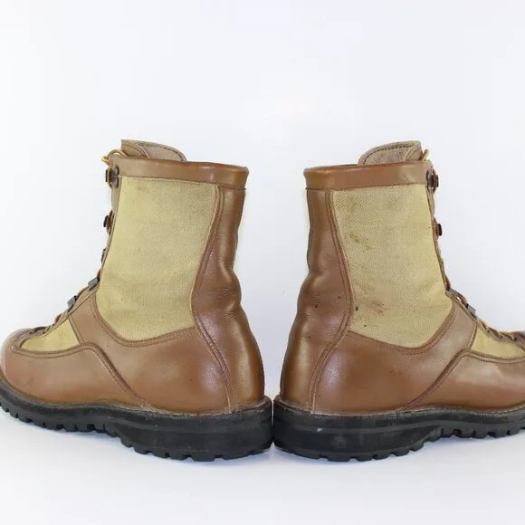 Danner Gore-Tex Vintage Canvas Leather Hunting Combat Boots Mens (US 9/EU 43)